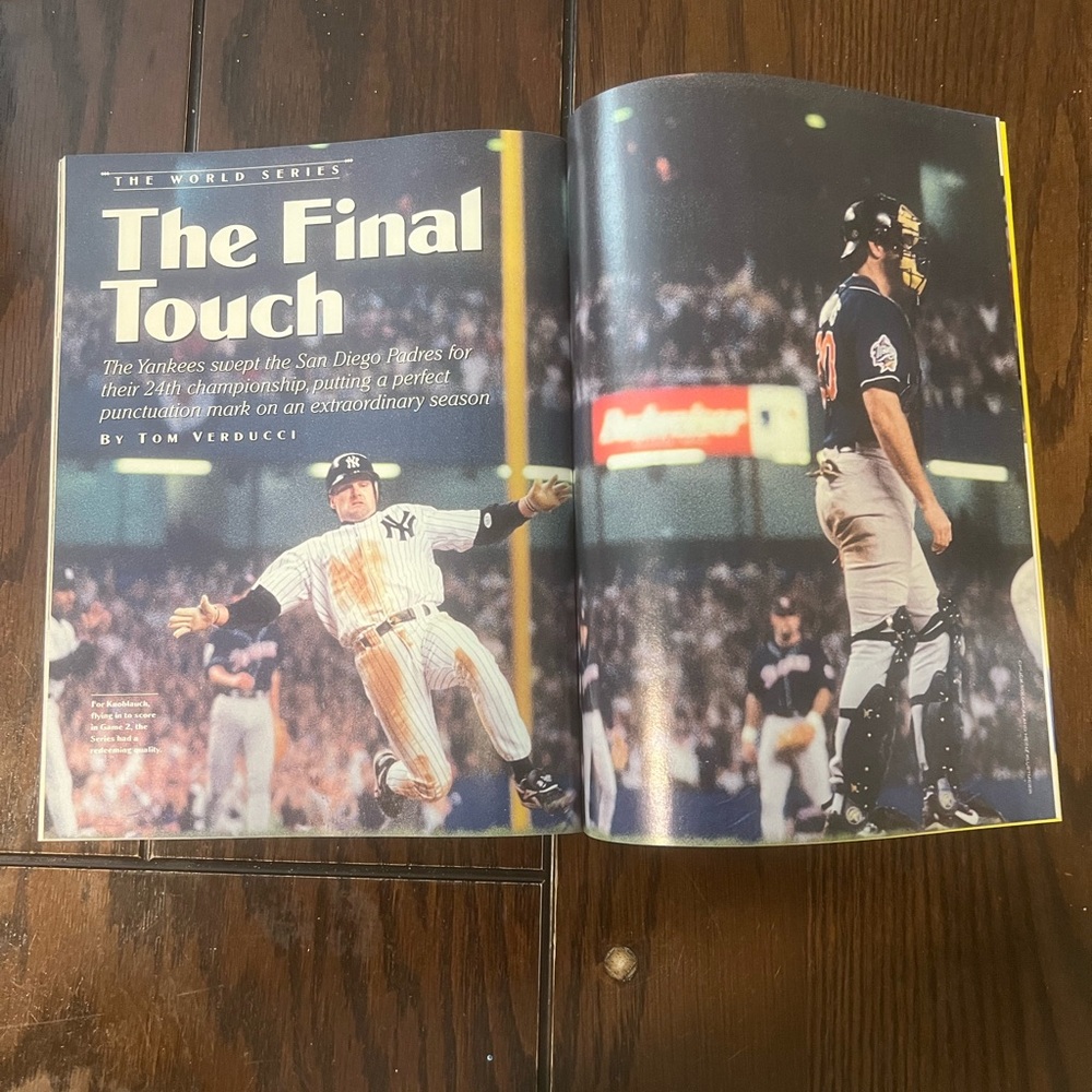 Sports Illustrated Magazine Special 1998 Commemorative Issue New York Yankees - Picture 5 of 5